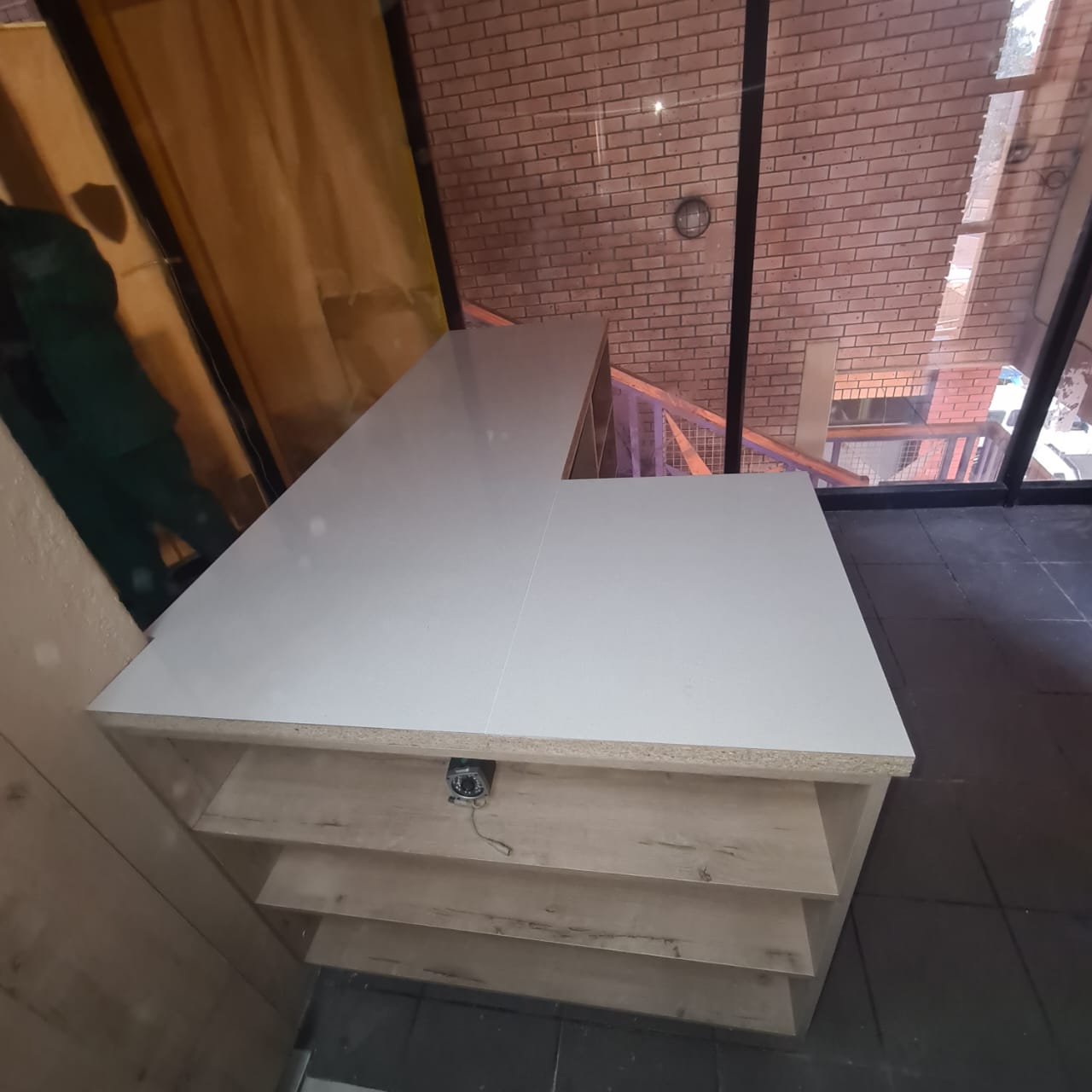 Custom reception counter, Nelspruit